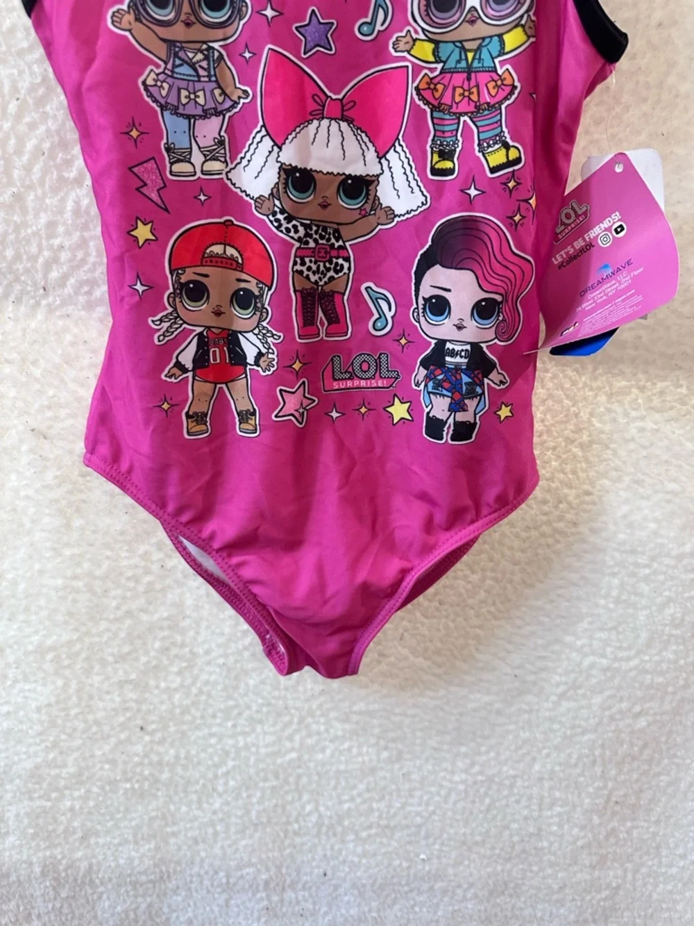 Girl’s 6x L.O.L. Swimsuit